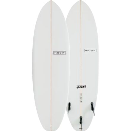 Modern Surfboards - Highline PU Surfboard - Clear