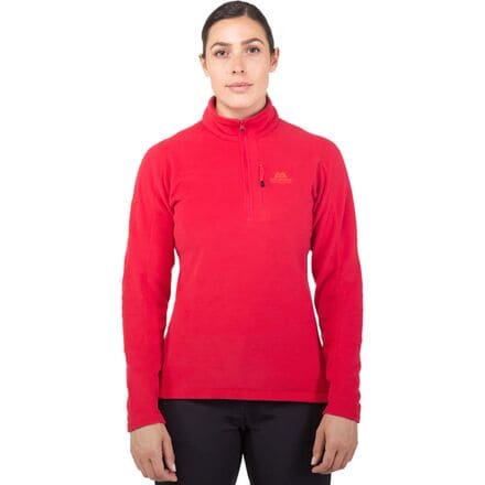 Mountain Equipment - Micro Zip T Pullover - Women's - Capsicum Red