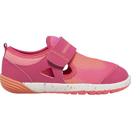 Merrell - Bare Steps H20 Shoe - Toddler Girls' - Pink/Orange