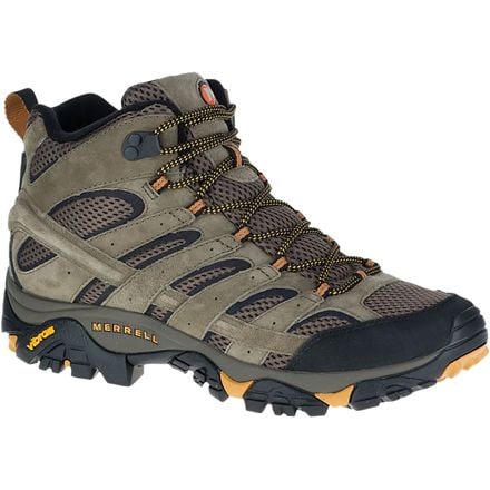 Merrell - Moab 2 Vent Mid Wide Hiking Boot - Men's - Walnut