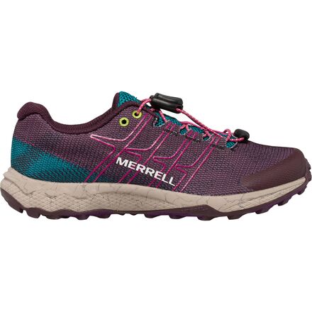 Merrell - Moab Flight Low A/C Hiking Shoe - Kids' - Burgundy