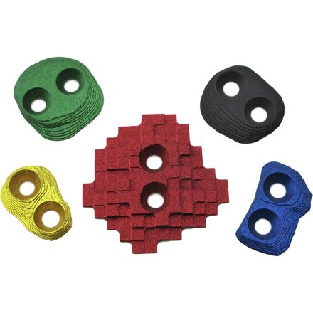 Metolius - Mini-Tech Screw On Footholds - 5-Pack - Assorted