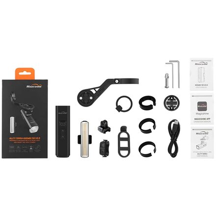 Magicshine - Allty 1200U Front Light + SeeMee 50 V2 Rear Light