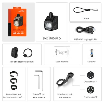 Magicshine - Evo 1700 Pro Smart Front Light