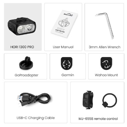 Magicshine - Hori 1300 Pro Front Light