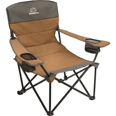 Mountain Summit Gear - Quilted Low Chair - Brown