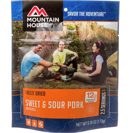 Mountain House - Sweet & Sour Pork with Rice - 2.5 Serving Entree