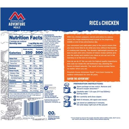 Mountain House - Rice & Chicken