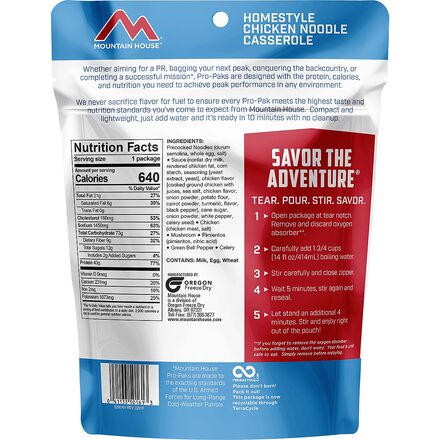 Mountain House - Homestyle Chicken Noodle Casserole Pro Pak