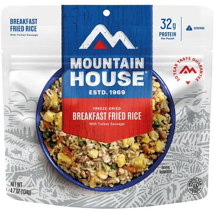 Breakfast Fried Rice w/ Turkey Sausage