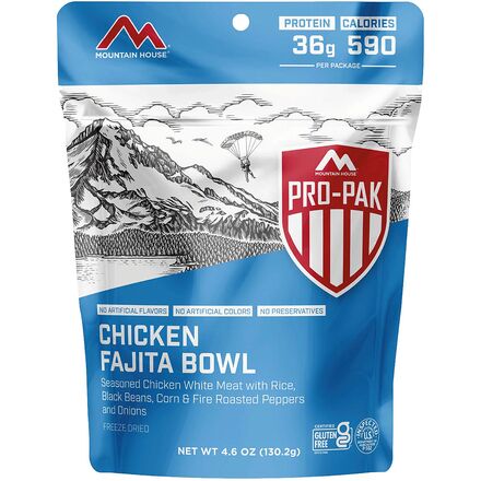 Chicken Fajita Bowl Pro-Pak - GF