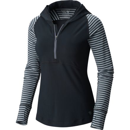 Mountain Hardwear - Butterlicious Stripe Hooded Shirt - Women's