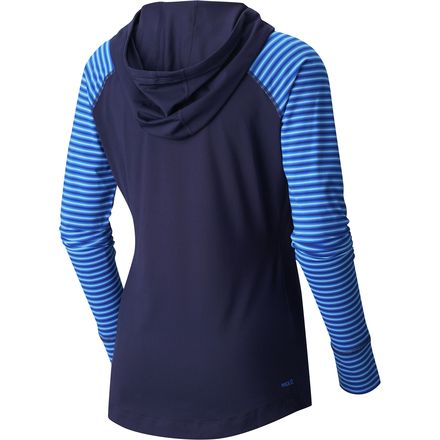 Mountain Hardwear - Butterlicious Stripe Hooded Shirt - Women's