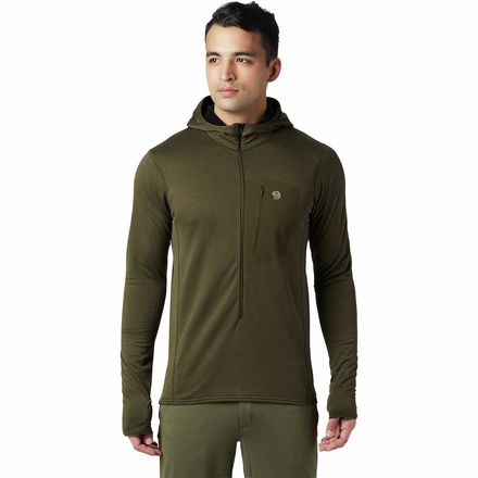 Mountain Hardwear - Type 2 Fun 3/4-Zip Hooded Jacket - Men's