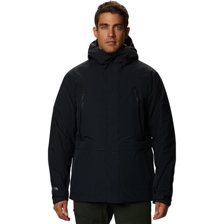 Mountain Hardwear - Summit Shadow GTX Down Hooded Jacket - Men's - Black
