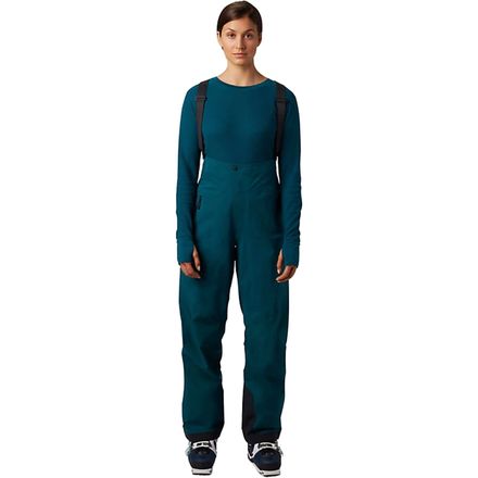 Mountain Hardwear - High Exposure GTX C-Knit Bib Pant - Women's - Dive