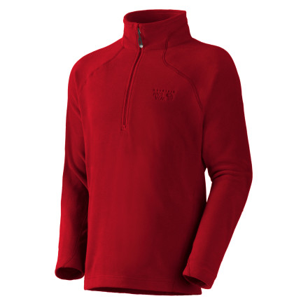 Mountain Hardwear - Microchill Fleece Zip T Pullover - Men's