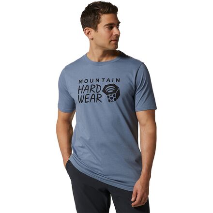 Mountain Hardwear - Word Logo Short-Sleeve T-Shirt - Men's - Light Zinc 2