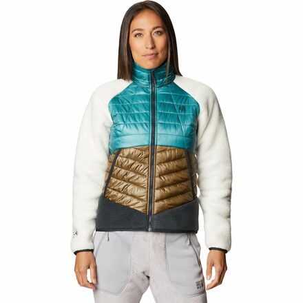 Mountain Hardwear - Altius Hybrid Jacket - Women's - Washed Turq