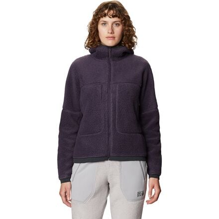 Mountain Hardwear - Southpass Fleece Hooded Jacket - Women's - Blurple