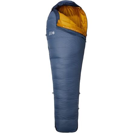 Mountain Hardwear - Bishop Pass Sleeping Bag: 30F Down - Light Zinc