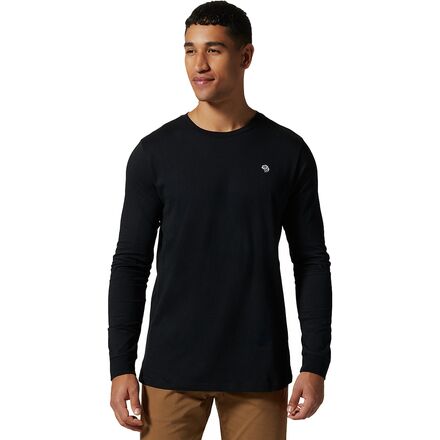 Mountain Hardwear - Logo Long-Sleeve T-Shirt - Men's - Black 2