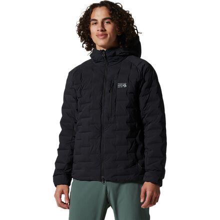 Mountain Hardwear - StretchDown Hooded Jacket - Men's - Black