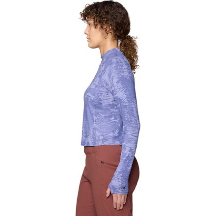 Mountain Hardwear - Crater Lake Long-Sleeve Crop Top - Women's