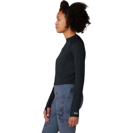 Mountain Hardwear - Crater Lake Long-Sleeve Crop Top - Women's