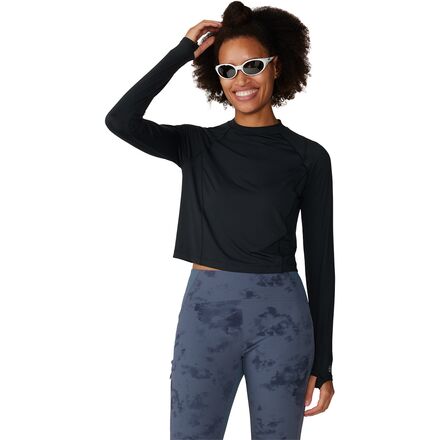Mountain Hardwear - Crater Lake Long-Sleeve Crop Top - Women's