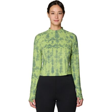 Crater Lake Long-Sleeve Crop Top - Women's