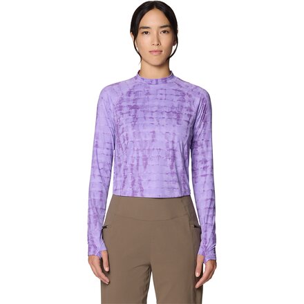 Crater Lake Long-Sleeve Crop Top - Women's