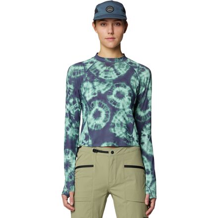 Crater Lake Long-Sleeve Crop Top - Women's