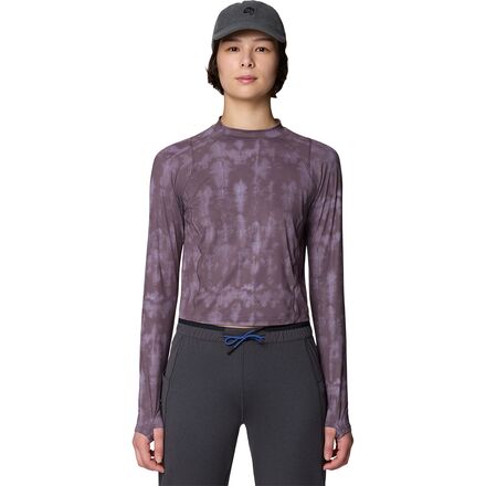 Crater Lake Long-Sleeve Crop Top - Women's
