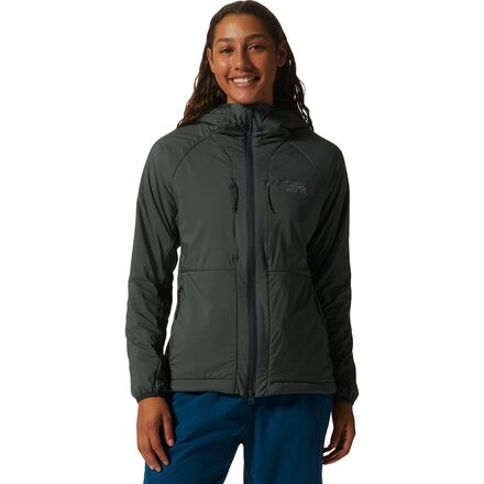 Mountain Hardwear - Kor Airshell Warm Jacket - Women's - Black Spruce