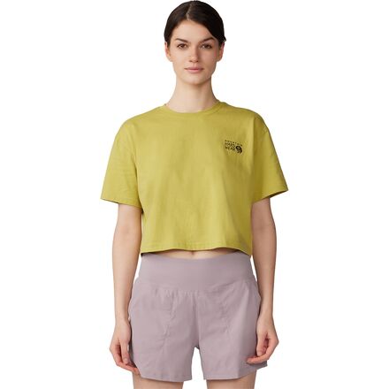 Logo Crop Short-Sleeve Top - Women's