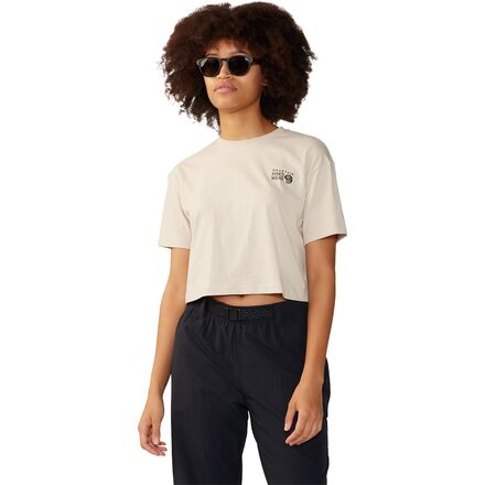 Logo Crop Short-Sleeve Top - Women's