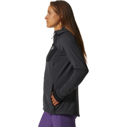 Mountain Hardwear - Polartec Power Grid Full-Zip Hooded Jacket  - Women's