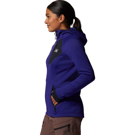 Mountain Hardwear - Polartec Power Grid Full-Zip Hooded Jacket  - Women's