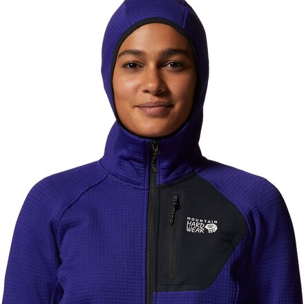 Mountain Hardwear - Polartec Power Grid Full-Zip Hooded Jacket  - Women's