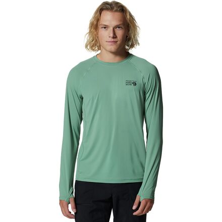 Mountain Hardwear - Crater Lake Long-Sleeve Crew Shirt - Men's - Aloe