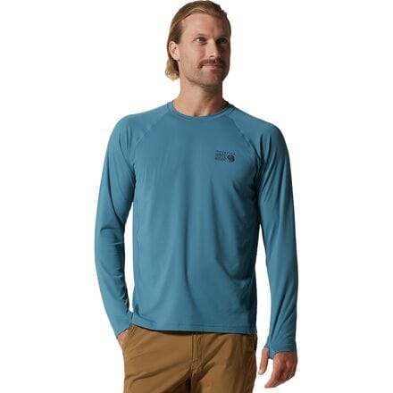 Mountain Hardwear - Crater Lake Long-Sleeve Crew Shirt - Men's - Caspian