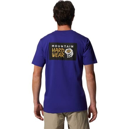 Mountain Hardwear - MHW Logo In A Box Short-Sleeve T-Shirt - Men's - Klein Blue