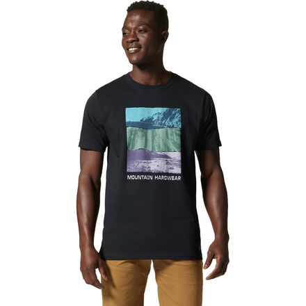 Mountain Hardwear - MHW Topography Short-Sleeve T-Shirt - Men's - Black