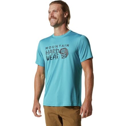 Mountain Hardwear - Wicked Tech Short-Sleeve Shirt - Men's - Teton Blue