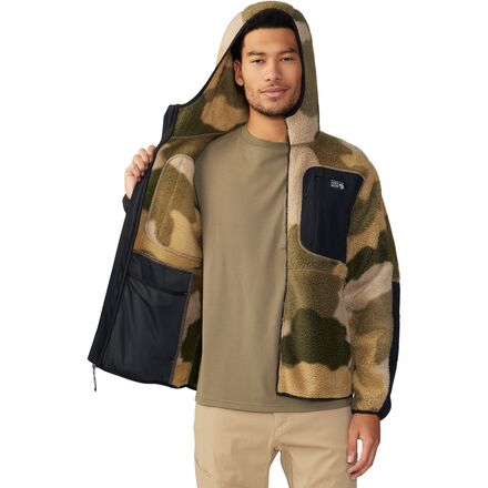 Mountain Hardwear - HiCamp Fleece Printed Hooded Jacket - Men's