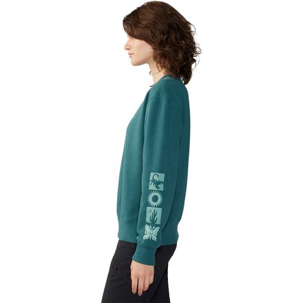 Mountain Hardwear - Desert Check Pullover Crew Sweatshirt - Women's