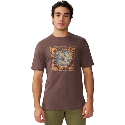 Mountain Hardwear - Tie Dye Earth Short-Sleeve T-Shirt - Men's - Carob