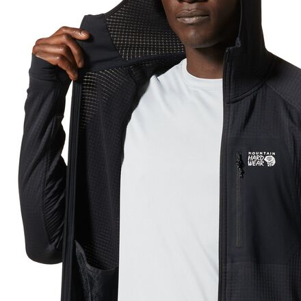 Mountain Hardwear - Polartec Power Grid Full-Zip Hoodie - Men's