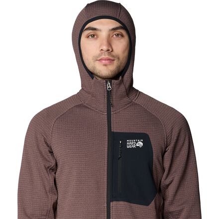 Mountain Hardwear - Polartec Power Grid Full-Zip Hoodie - Men's